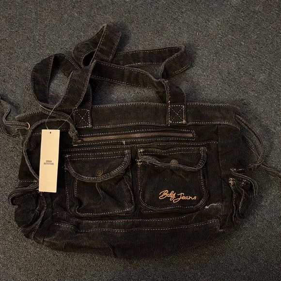 BDG Dark Denim Tote Bag - Picture 1 of 1